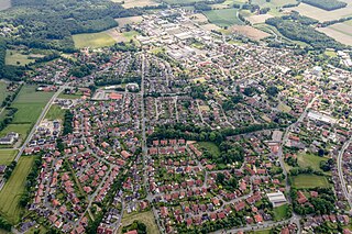 Ostbevern Place in North Rhine-Westphalia, Germany