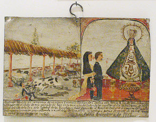 Ex-voto Votive offering to a saint or to a divinity in Christianity