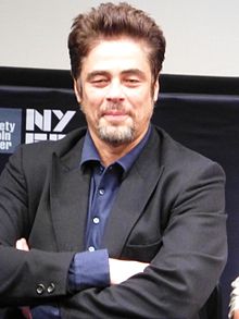 Puerto Rican-American actor and film producer Benicio del Toro was educated by the School Sisters of Notre Dame at the Academia del Perpetuo Socorro in San Juan, Puerto Rico. P1080049 (15464477215).jpg