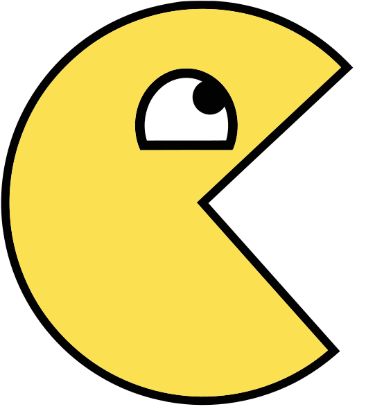 File:PacmanAwesome.svg