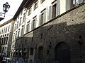 O Palazzo Pasqui visto da Via Bufalini.