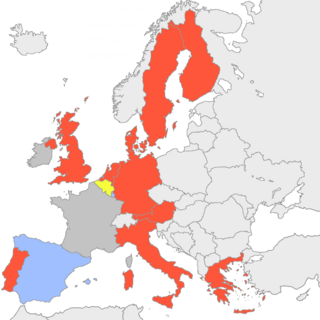 <span class="mw-page-title-main">Parties in the European Council during 2000</span>