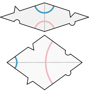 File:Penrose rhombs matching rules.svg