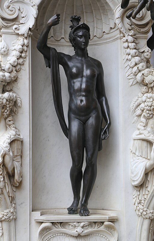 Perseus, Benvenuto Cellini, Loggia dei Lanzi Florenz-07