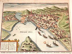 Pest és Buda ostroma 1602-ben (korabeli metszet)