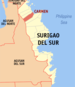 Localisateur de Ph surigao del sur carmen.png