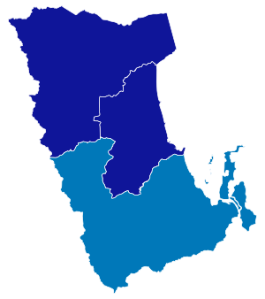 Phatthalung general election results, 2019.svg