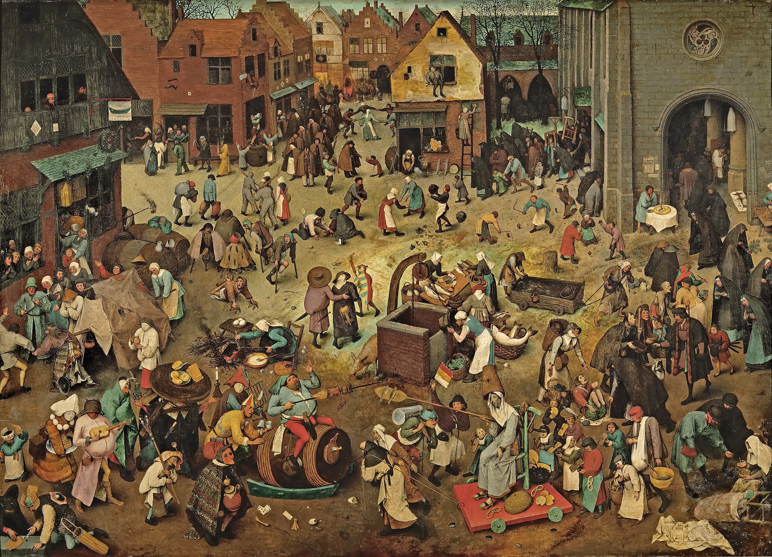 Bruegel - Lotta tra Carnevale e Quaresima