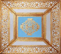 Plafond du "cabinet de Sully"