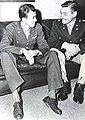 Lt. James Stewart and Lt. Clark Gable