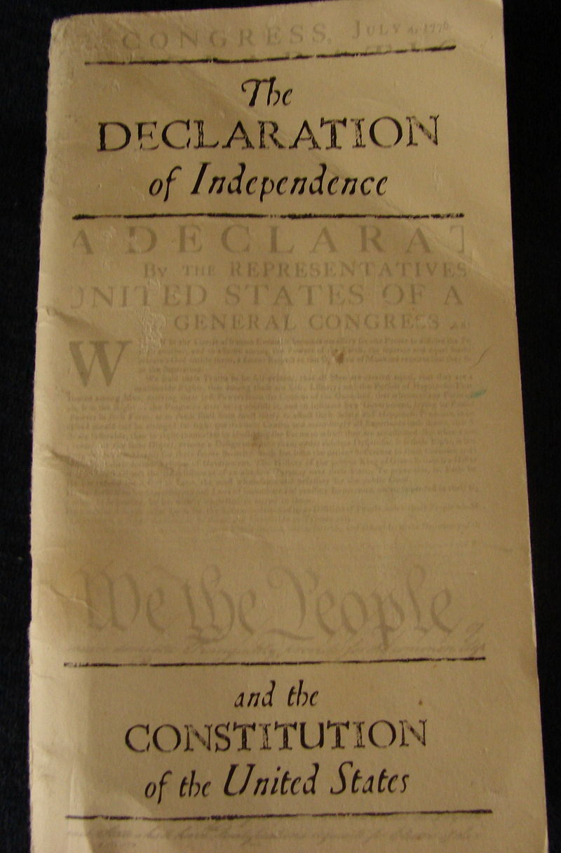Pocket Constitution The Declaration of Independence and the Constitution  NEW