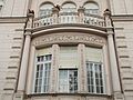Polish Embassy in Hungary. Balcony. Városligeti fasor side. - Budapest.JPG