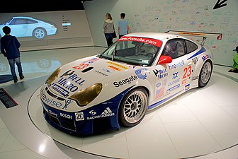 2004 Porsche 911 (996) GT3-RSR at the Porsche Museum.