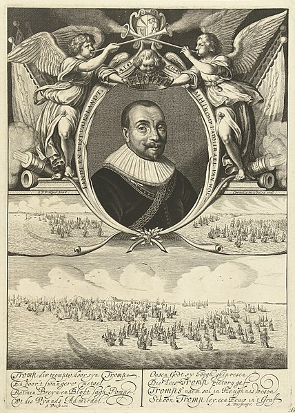 File:Portret van admiraal Maarten Harpertszoon Tromp op 42-jarige leeftijd M.H. Tromp L'admirael van Hollandt en West-Vrieslandt (titel op object), RP-P-BI-6725.jpg