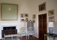 Pride & Prejudice exhibition in Basildon Park, which was used as the location of Netherfield, home of George Bingley