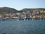 Harbour of Pythagoreio, Samos, Greece.