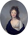 Луиза в 1798 году, портрет работы А. Тишбейна. Эрмитаж (Санкт-Петербург).