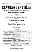 1936 (3e sér.) Fond. « Pour la science »