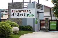 Entrance to Adventure Park