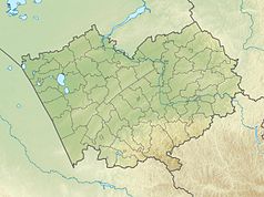 Mapa konturowa Kraju Ałtajskiego, na dole znajduje się punkt z opisem „źródło”, natomiast blisko centrum na prawo znajduje się punkt z opisem „ujście”