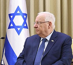 Reuven Rivlin and Benjamin Netanyahu received the President of Rwanda at Beit HaNassi, July 2017 (9305b)