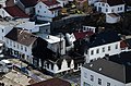 * Nomination Buildings in Risør, damaged by fire February 24th 2021. Photo taken from the hill north of the town.--Peulle 12:44, 4 June 2021 (UTC) * Decline  Oppose Useful historic record. Soft overall. Eg the writing on the vehicles and buildings is not clear. --Tagooty 15:35, 12 June 2021 (UTC)