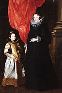 Ritratto di Geronima Sale Brignole con la figlia Maria Aurelia - Van Dyck.jpg