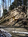 Südliche Schnabellücke, historischer Saumweg «Spinnerweg» ins Sihltal