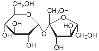 <span class="mw-page-title-main">Sucrose</span> Disaccharide made of glucose and fructose