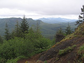 Oregon Coast Range Mountain range in Oregon, United States