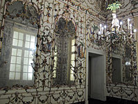 The porcelain room now at Capodimonte, c. 1757–1759