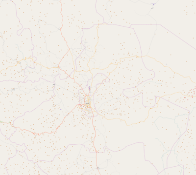 خريطة مواقع اليمن/محافظة صنعاء