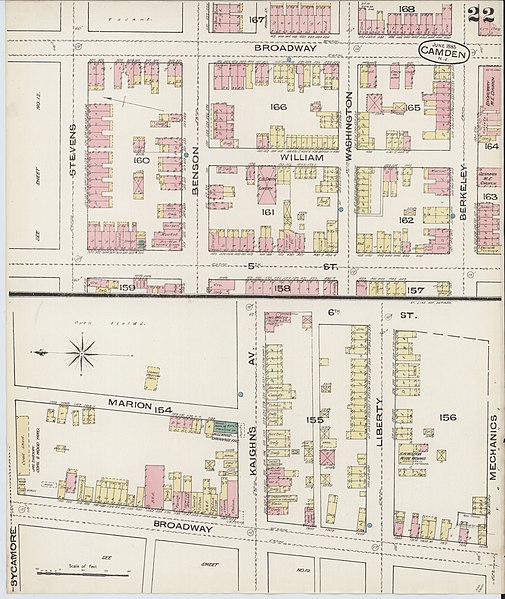 File:Sanborn Fire Insurance Map from Camden, Camden County, New Jersey. LOC sanborn05436 001-22.jpg