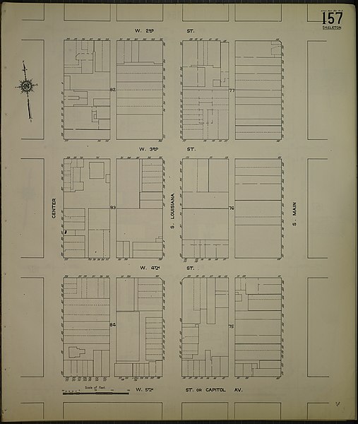 File:Sanborn Fire Insurance Map from Little Rock, Pulaski County, Arkansas. LOC sanborn00285 005-11.jpg