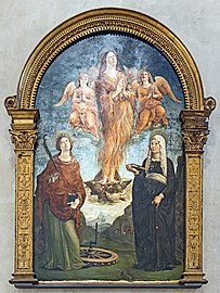 Sainte-Madeleine, sainte-Catherine et sainte-Toscane Église Sant'Anastasia (Vérone)