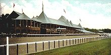 The main track of Saratoga Race Course (in 1907) SaratogaRaceTrack1907.JPG