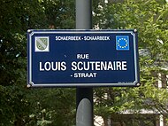 Ulice "Rue Louis Scutenaire"