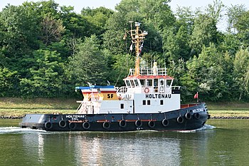 MS Holtenau im Nord-Ostsee-Kanal