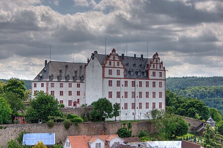 Schloss Lichtenberg Blick vom Bollwerk