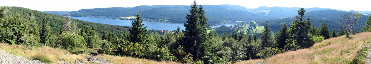 Vue sur le lac depuis le Bildstein