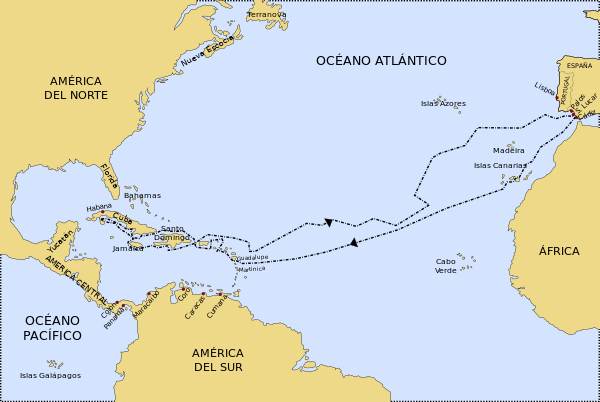 Second voyage of Columbus, 1493