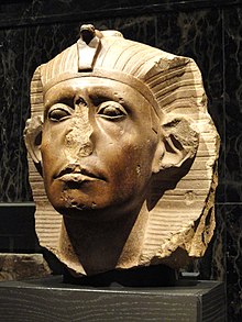 portrait d'un pharaon