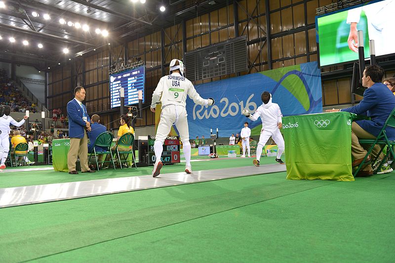 File:Sgt. Nathan Schrimsher competes in Modern Pentathlon at Rio Olympic Games photos by Tim Hipps, IMCOM Public Affairs (28456303273).jpg