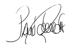 Paulo Sousas signatur