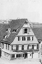 Hausnummer 32, Ecke Seelhausgasse, Fotografie um 1900