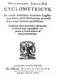 Cyclometricus (1621)