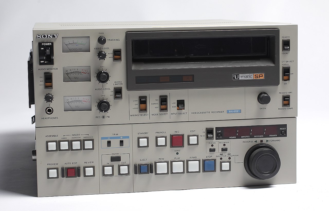 File Sony U Matic  SP tape recorder 6498645805 jpg 