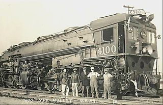 Southern Pacific class AC-4 class of 10 American 4-8-8-2 cab forward locomotives