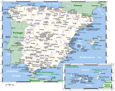 Географія Іспанії