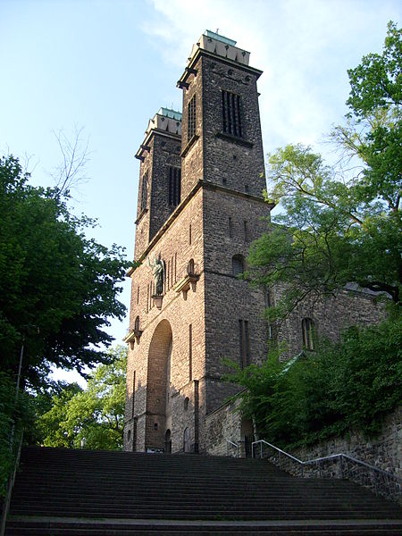 File:St. Michael mit Rotenbergtreppe, Saarbrücken, 2008.jpg